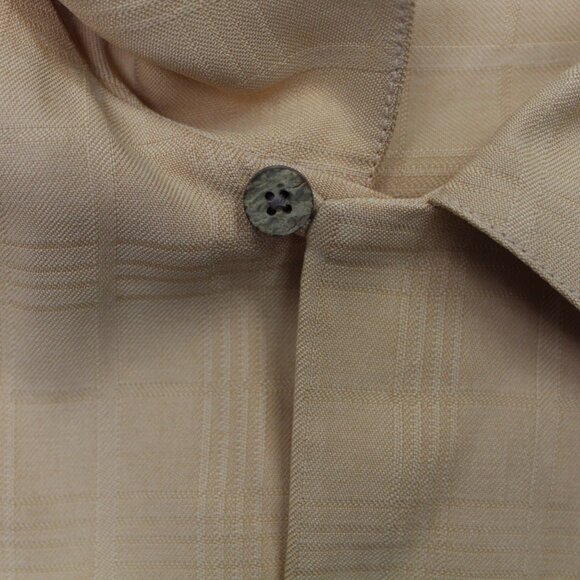 Tommy Bahama Camp Shirt Mens Large Loop Collar Orange 100% Silk S/S Hawaiian - Picture 6 of 10